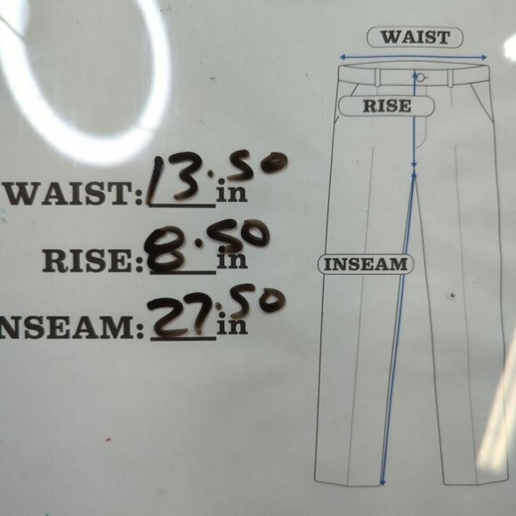 Pilcro and the Letterpress Polka Dot Velour High Rise Skinny Jeans, Women's 25 - Picture 10 of 10